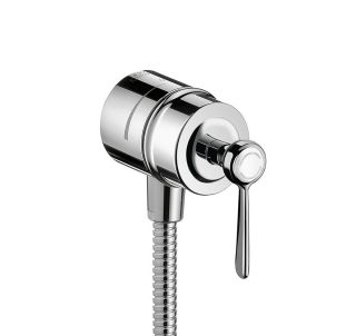Шланговое подсоединение Hansgrohe Fixfit Stop 16883000 хром
